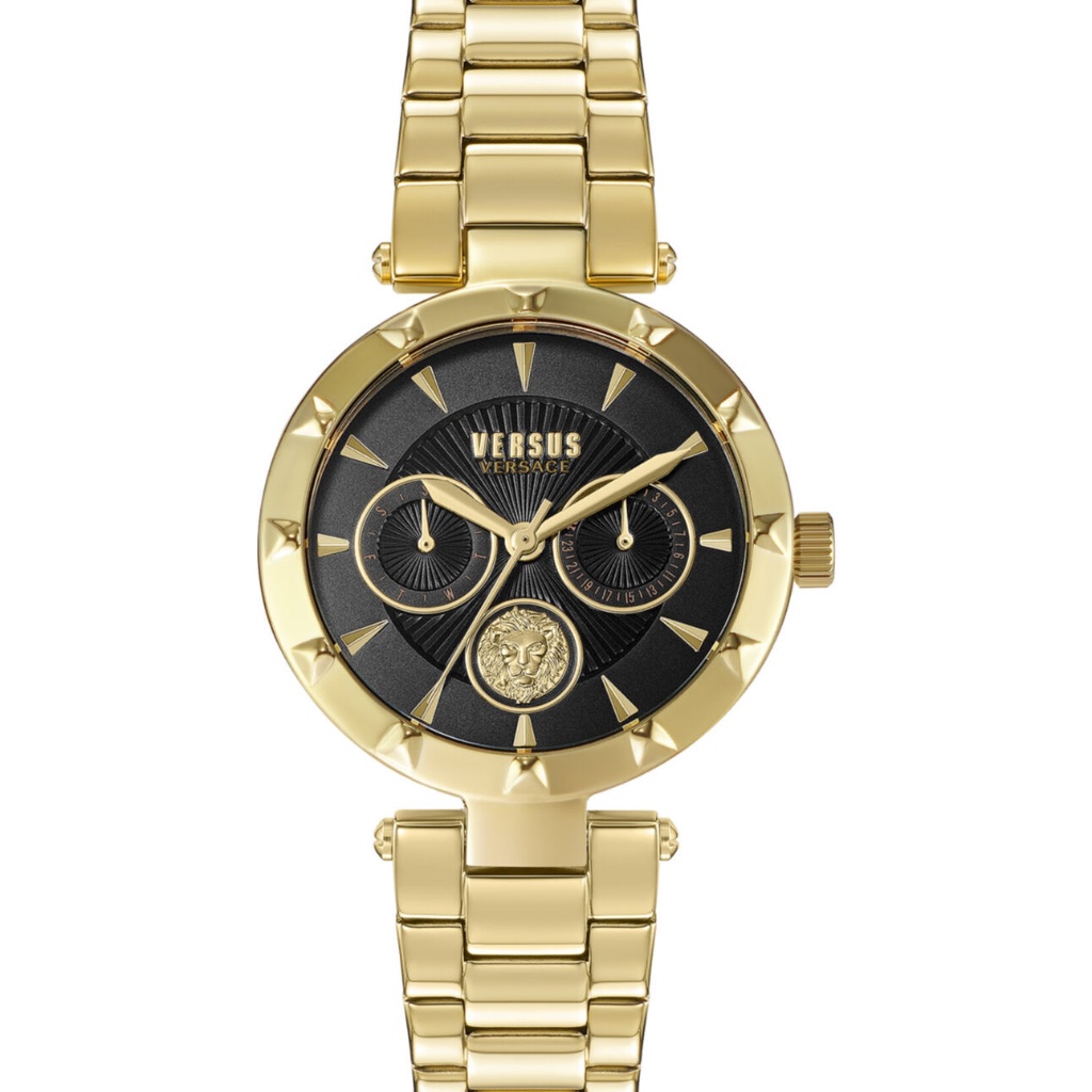 Gold Versace Watch